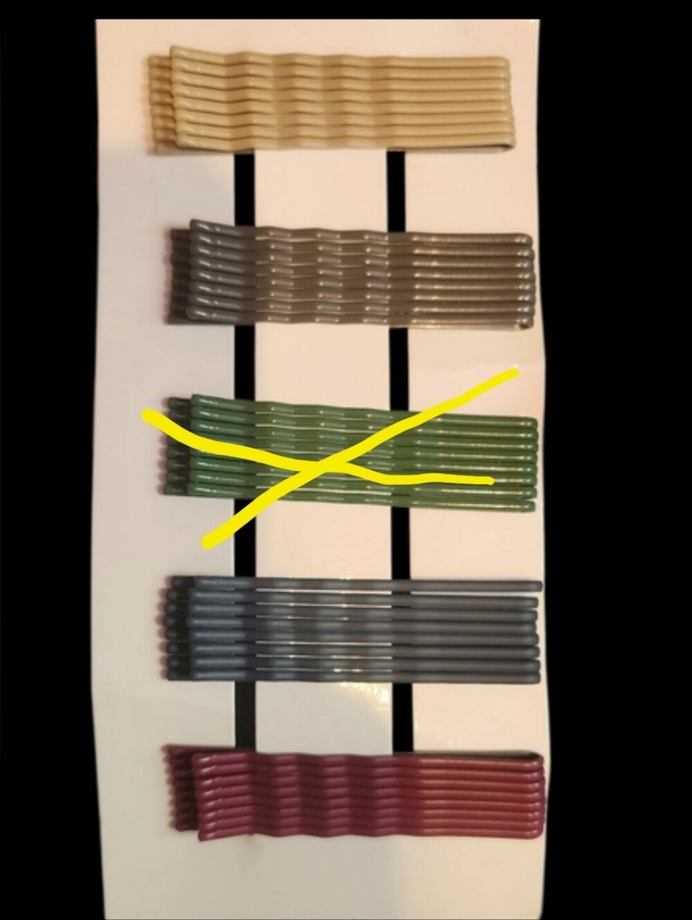 ($1 ADD ON! Colored Bobby Pins)